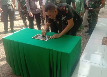 Dandim 0208 Asahan Resmikan Musholla Al Abror di Pulau Rakyat