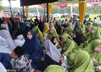 Staf Ahli Wakili Bupati Asahan Hadiri Pengajian Akbar di Desa Perkebunan Sei Balai