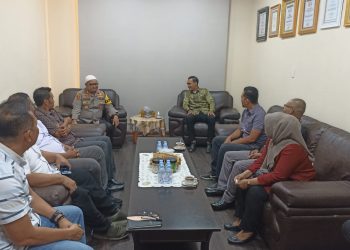 Kapolres Tanjungbalai Terima Audiensi Komisioner KPU