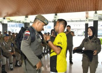 Wabup Labura Buka Pelaksanaan Pendidikan dan Pelatihan Dalmas dan Turjawali