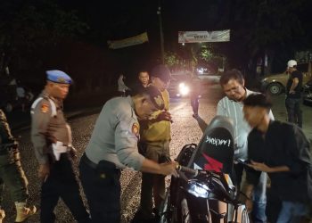 Polres Tanjungbalai Gelar Patroli Bersama TNI dan Pemko