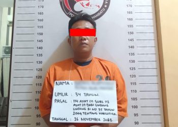 Polres Labuhanbatu Tangkap Pengedar Sabu di Kelurahan Padang Bulan