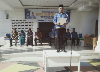 Perayaan HUT ke 52 KORPRI di Rahuning Asahan Sederhana