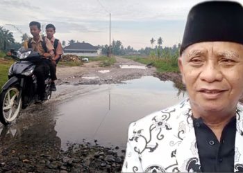 Masih Banyak Jalan di Asahan yang Rusak, Surya-Taufik Dituding Tak Tepati Janji Kampanye