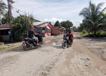 Hore… Jalan Desa Serdang akan Segerah Diperbaiki 
