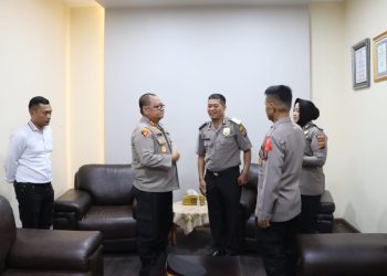 Polres Tanjungbalai Lepas Personel Purna Tugas