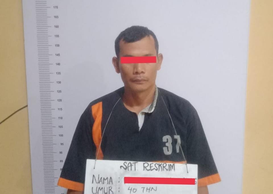 Satu dari tiga pelaku Curas yang berhasil diringkus polisi.