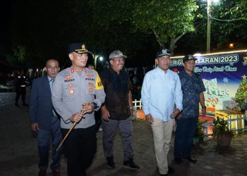 Ini Ucapan Wakil Bupati Asahan Saat Tinjau Perayaan Malam Natal
