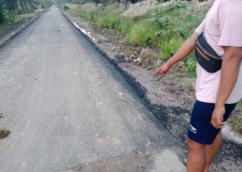 Proyek Siapa Ini Woi, di Dadimulyo Kok Tanpa Plank