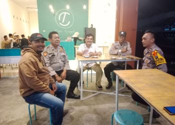 Camat Bersama Kaposyian Meranti Pastikan Keamanan Malam Tahun Baru