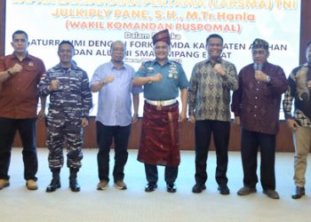 Anak Asahan Berhasil jadi Pati TNI AL, Silaturahmi ke Forkopimda Asahan