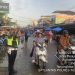 Personel Polres Tanjungbalai Atur Arus Lalulintas