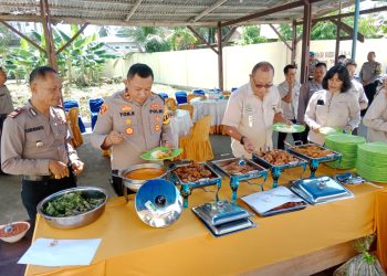 Kapolres Tanjungbalai Kunjungi Polsek Teluk Nibung