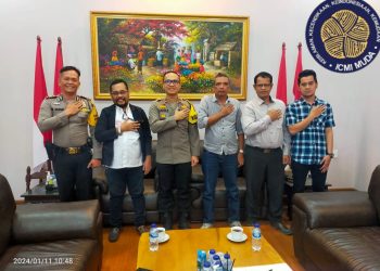MPC ICMI Muda Asahan Audensi Ke Polres Asahan