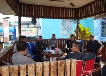 Polres Tanjungbalai Hadiri Koordinasi Pengamanan Pemungutan Suara di Lapas Pulau Simardan
