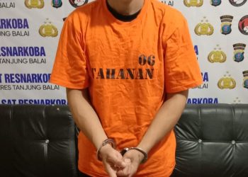 Edarkan Sabu, Warga Singkawang Diciduk Personel Polres Tanjungbalaip