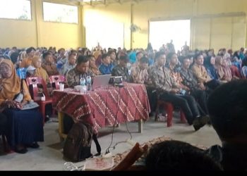 Menuju Pemilu 2024, KPPS se-Kecamtan Meranti Ikut Bimtek