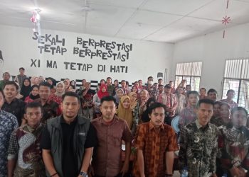 Panwascam Meranti Gelar Bimtek Pengawas TPS Pemilu 2024 di Asahan