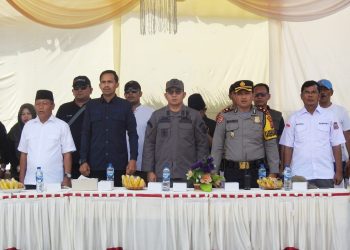 Polres Tanjungbalai Amankan Apel Siaga Pengawasan Masa Tenang Pemilu Serentak 2024