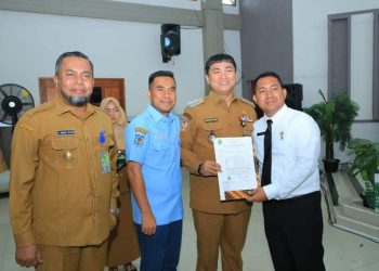 Lantik 12 P3K Teknis, Ini Pesan Bupati Labura