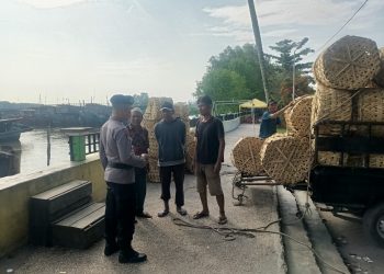 Sat Polairud Polres Tanjungbalai Ajak Nelayan Ciptakan Kamtibmas Kondusif