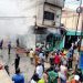 Ruko Tiga Lantai di Kisaran Terbakar