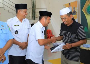 Wabup Samsul Tanjung Buka Pelatihan Fardhu Kifayah se Desa Pulo Dogom