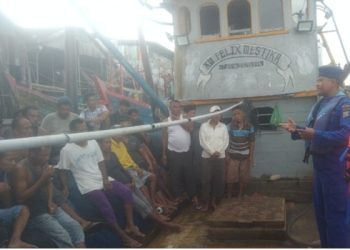 Sat Polairud Polres Tanjungbalai Sambang Dialogis ke Nelayan