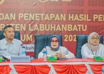 Plt Bupati Labuhanbatu Hadiri Rapat Pleno Terbuka Hasil Perhitungan Suara Pemilu 2024