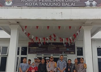 Polres Tanjungbalai Kawal Logistik Rekap Pemilu Sampai ke KPU Provinsi