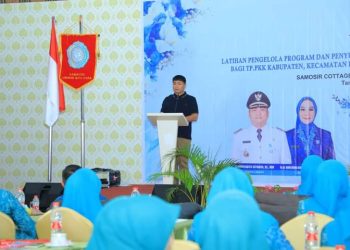 Bupati Labura Buka Pelatihan LP3PKK Tingkat Kabupaten Labura