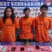 Tiga Pengedar dan Pemakai Narkoba Diringkus Personel Polres Tanjungbalai