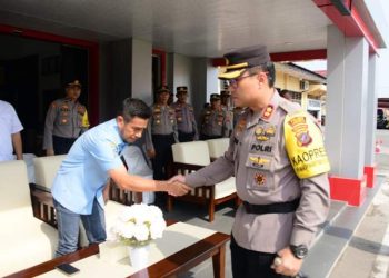 Kapolres Labuhanbatu Pimpin Apel Gelar Pasukan Operasi Keselamatan Toba 2024