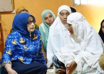 Plt Bupati Labuhanbatu Melayat ke Rumah Warga yang Meninggal Saat Kunjungan Presiden Jokowi
