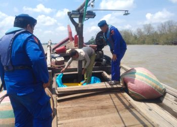 Personel Sat Polairud Polres Tanjungbalai Rutin Laksanakan Patroli Sambang