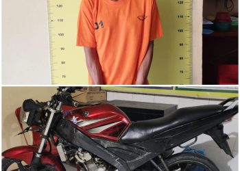 Personel Polsek Prapat Janji Asahan Tangkap Pelaku Curanmor