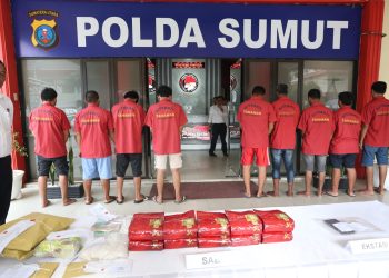 Polda Sumut Tangkap 3.860 Tersangka Narkoba