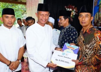 Safari Ramadhan, Pemkab Labuhanbatu Kunjungi Mesjid At Takwa Aeknabara