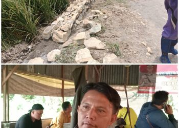 Proyek TPT di Desa Air Putih Dipertanyakan 