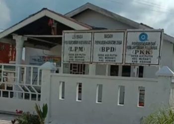 Keren, Kades Air Putih Angkat Anak Kandung Jadi Bendahara Desa