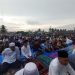 Ribuan Jamaah Penuhi Lapangan Serbaguna Meranti