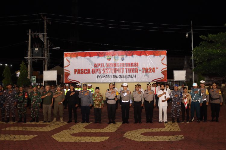 Kapolres Tanjungbalai Pimpin Apel Konsolidasi 