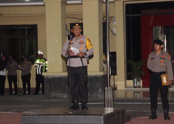 Kapolres Tanjungbalai Pimpin Apel Konsolidasi 