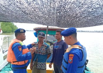 Satpol Airud Sisir Perairan Tanjungbalai 
