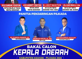 Demokrat Asahan Buka Pendaftaran Bakal Cakada Asahan 2024, Lela Sari Kemungkinan Maju