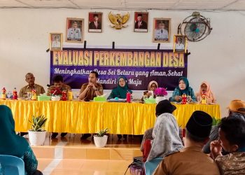 Tim Penilai Lomba Desa Kabupaten Asahan Lakukan Evaluasi Perkembangan Sei Beluru