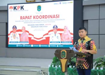 Bupati Labura Buka Acara Pencegahan Anti Korupsi