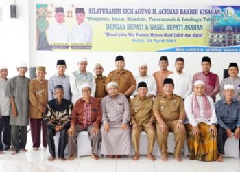 BKM Agung H Achmad Bakrie Kisaran Silaturahmi dengan Bupati Asahan