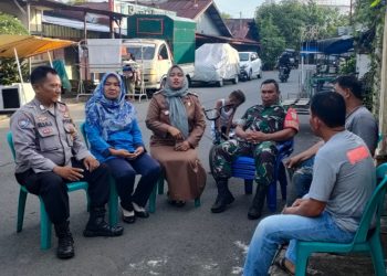 TNI-Polri Bersama Lurah Serap Aspirasi Warga Melalui Giat Bincang Santai