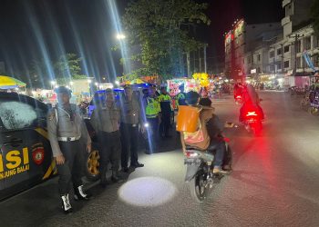 Beri Kenyamanan, Polres Tanjungbalai Patroli Susuri Kota